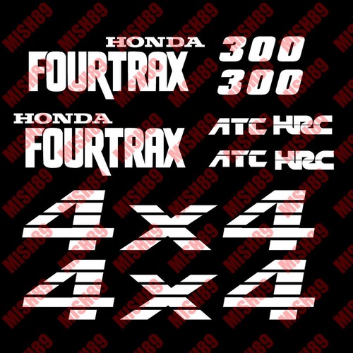 Honda fourtrax decalcomanie - honda,